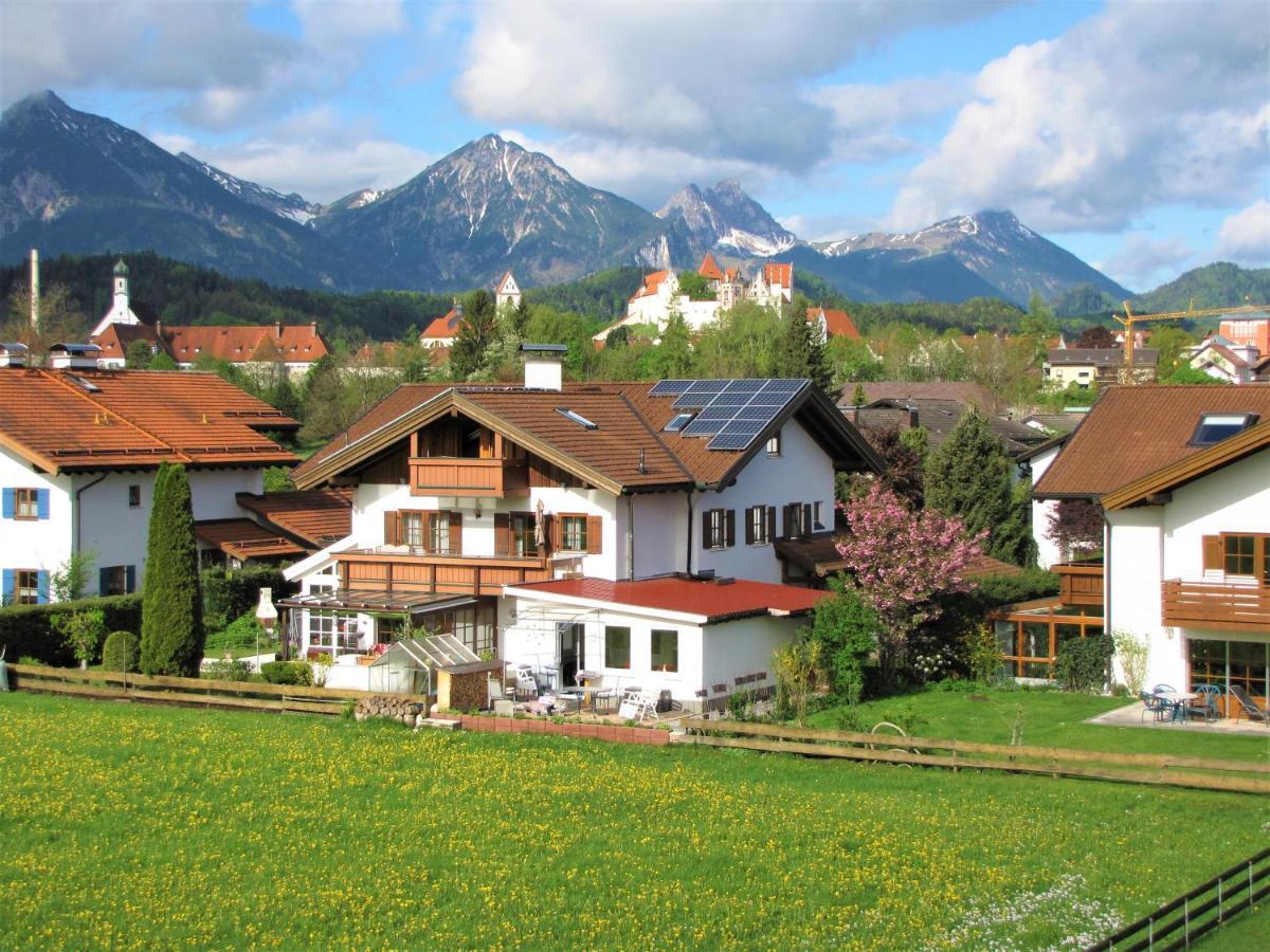 Ferienwohnung Herzstueck Im Haus Schlossblick Füssen Eksteriør billede