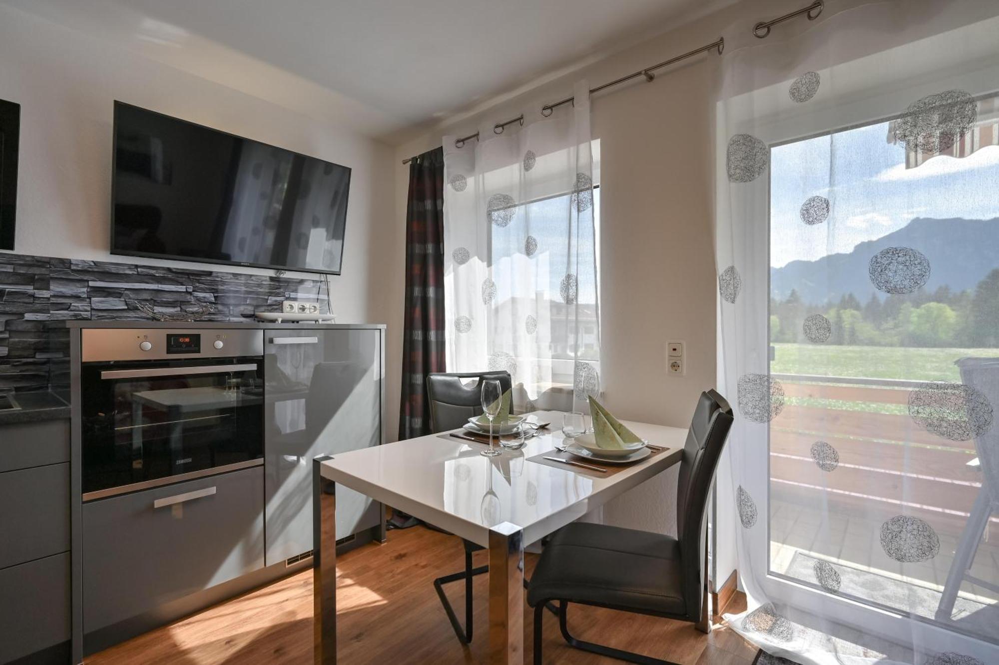 Ferienwohnung Herzstueck Im Haus Schlossblick Füssen Eksteriør billede