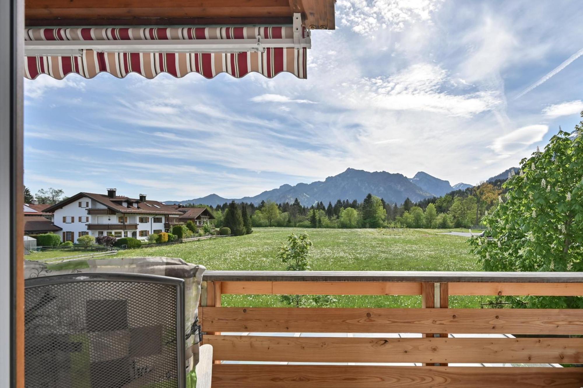 Ferienwohnung Herzstueck Im Haus Schlossblick Füssen Eksteriør billede